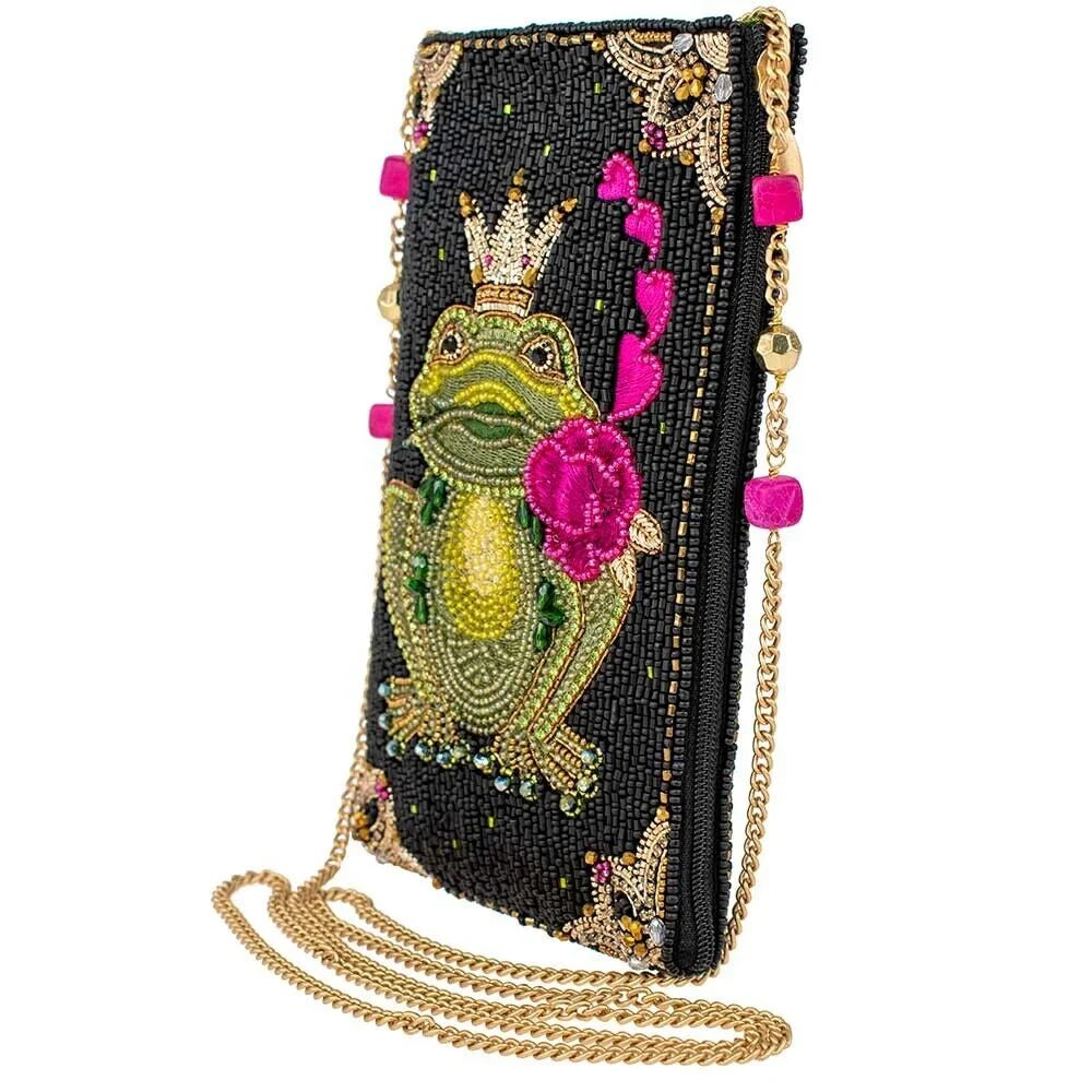 Beaded Me Kiss Bag New Crossbody Mary Handbag Frog Prince Multi Phone Frances