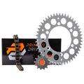 YAMAHA For O-Ring Chain Alloy 2020-2022 Rear Sprocket Drive Kit YZ125X Silver Primary &