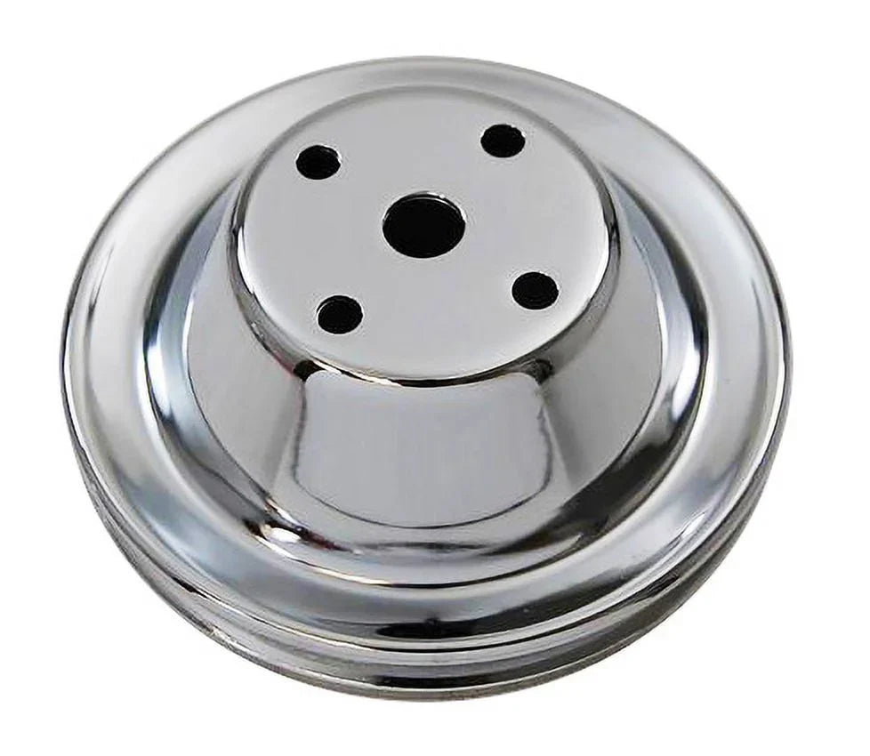 For R9604 Chevy Racing Chrome Company Pulley Lwp Power Small Block