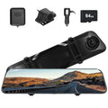 Camera Camera Smart Cars Rear 4K Mirror Built-in WiFi Rearview Camera Rear Shinysix Mirror Dash Dashcam,Dash Camera Support Cars 12 4K 12" Inch Cam Mirror Dual Built-in Dual Rear Rear Cam Cam