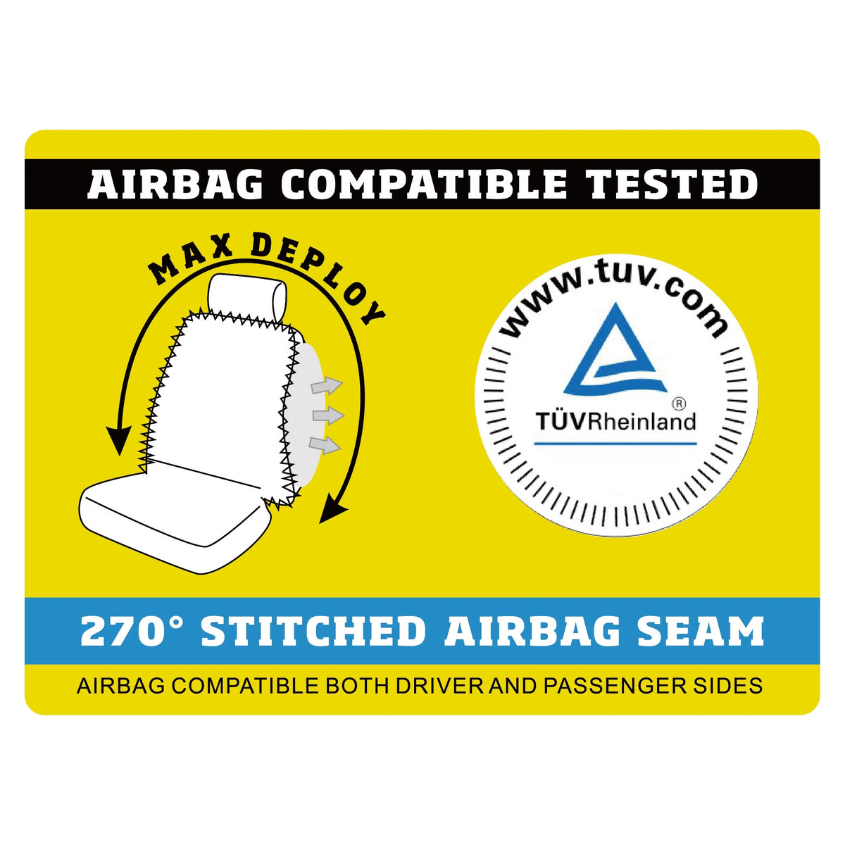 Seat Fit, Polyester 2002SC101 Faux Back Drive Covers High Black, Universal 2 Soft Car Fur Piece Auto
