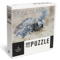 Hawksbill Press Puzzle, Piece Georgia, Island, 1000 Hatching Jekyll Turtle Lantern Jigsaw