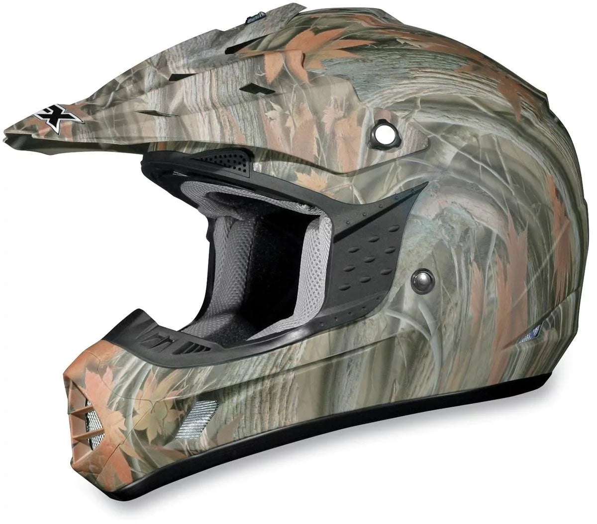 FX-17 Brown Lg Camo AFX Helmet 0110-1819