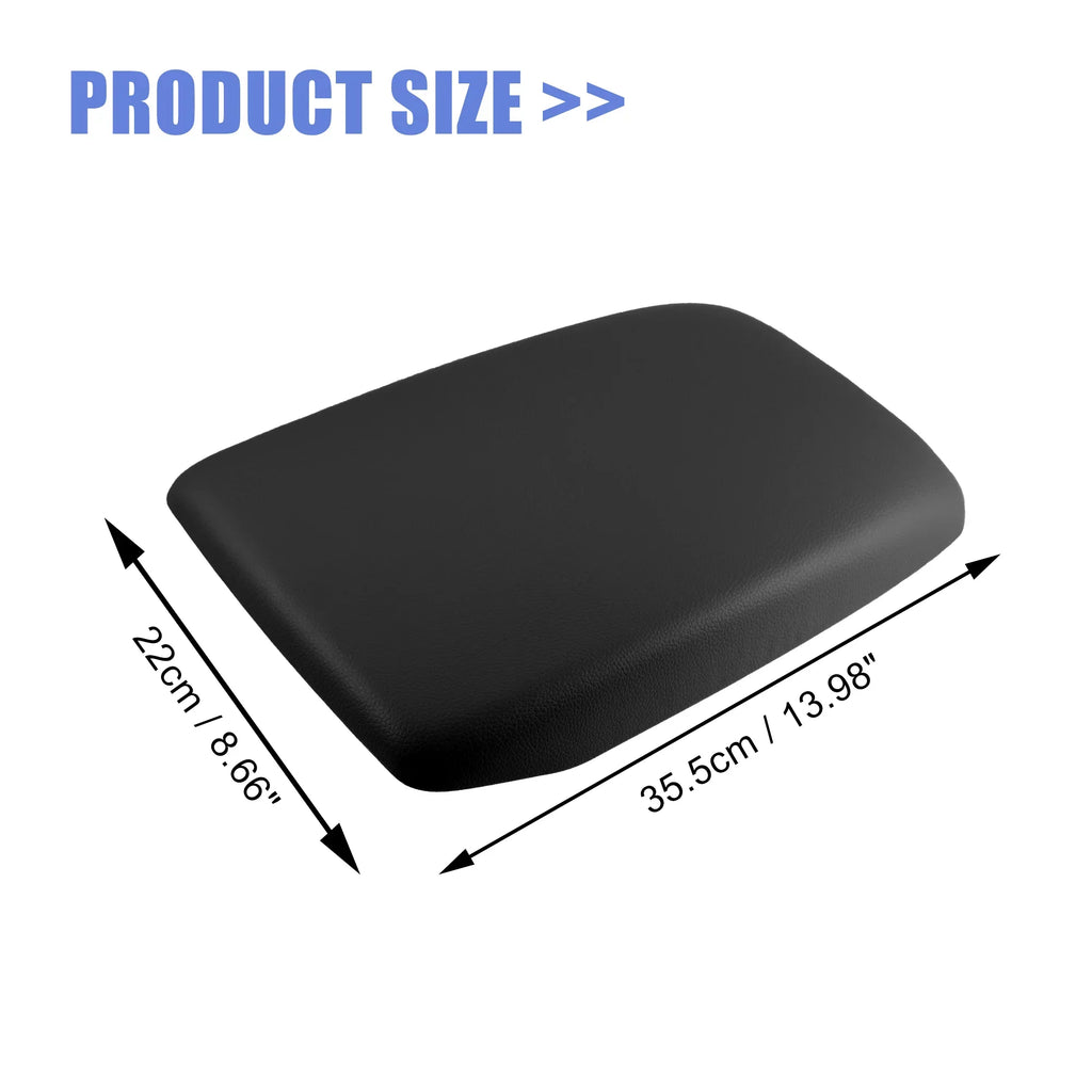 Center Car for Box Highlander Protector Faux Seat Leather Black Console 2009-2014 Armrest Cover