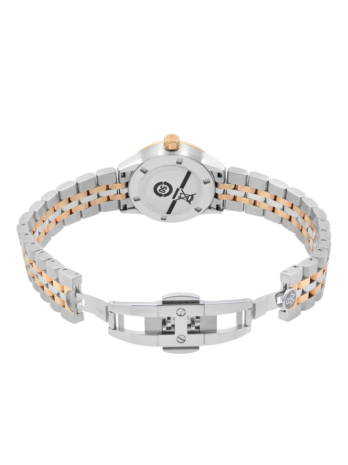 Watch Steel Two-Tone Weil 5629-SP5-20021 Ladies Black Raymond Dial Freelancer