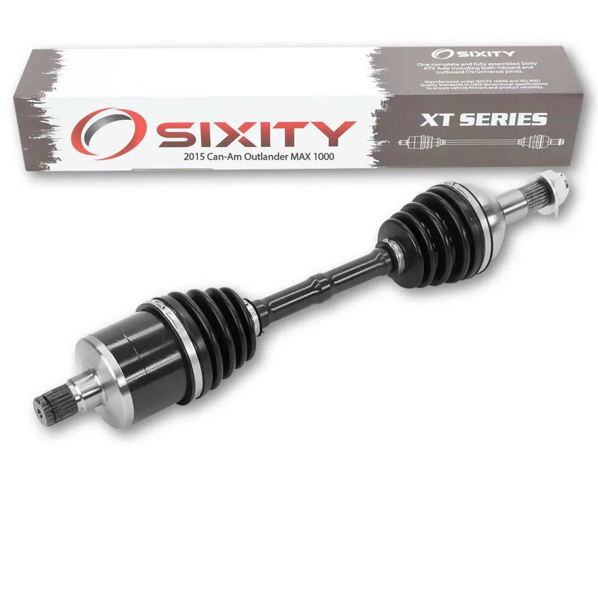 4X4 EFI 1000 Axle Left LTD MAX Outlander compatible XT Rear 2015 Can-Am - Sixity with