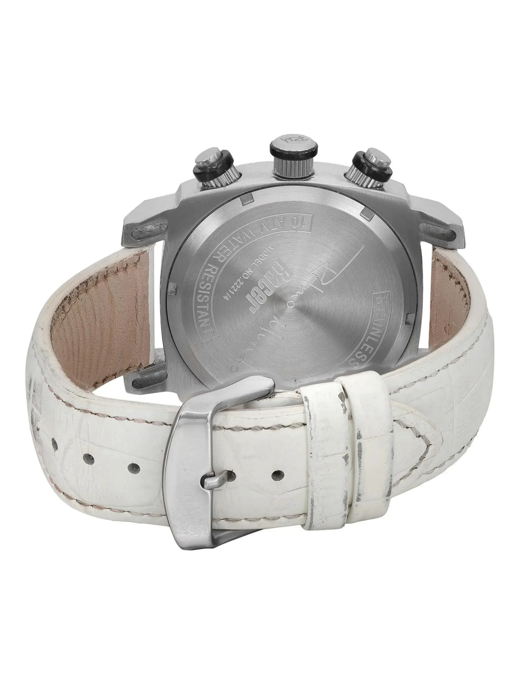 Mundo 222/4 Ritmo Quartz (Good) 44mm Watch Men Pre-owned Racer Steel