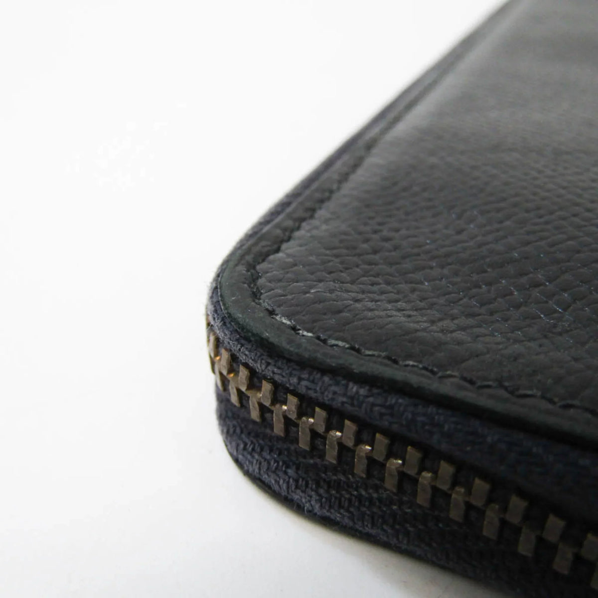 Epsom (bi-fold) Wallet Men,Women (Good) Case Long Black Hermes Pre-Owned Leather Travel