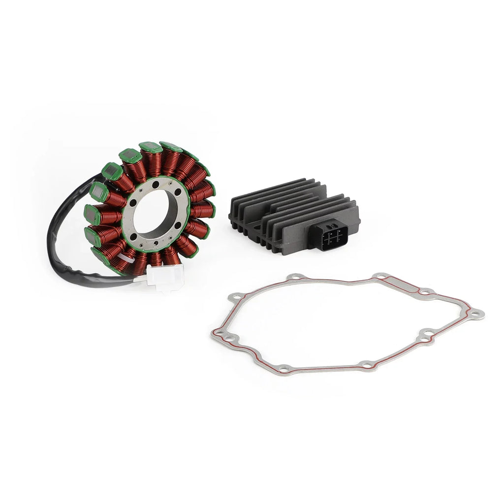 Magneto YZF Rectifier+Gasket 2006-2016 For R6 YZF-R6 Stator+Voltage Yamaha Coil