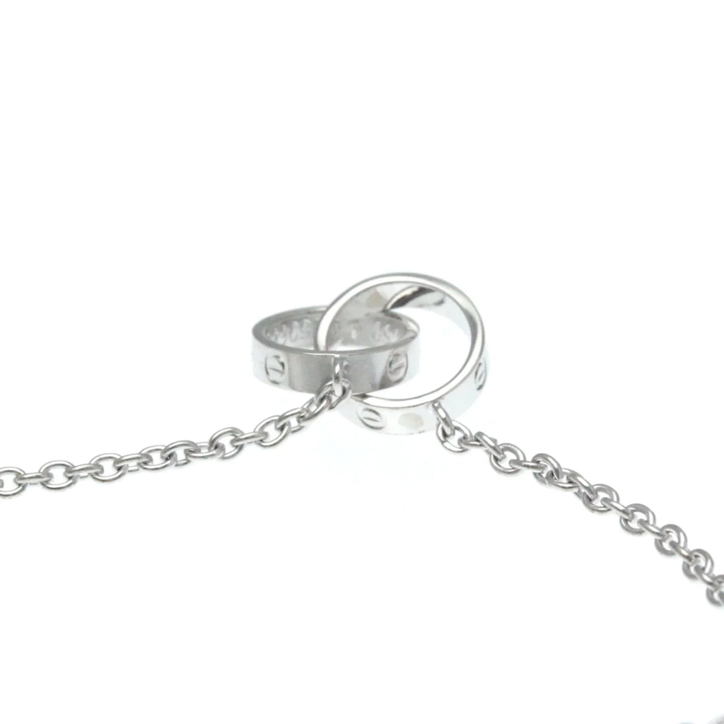 (Good) Cartier (18K) Gold B7212500 Necklace Women's Pre-Owned White Love