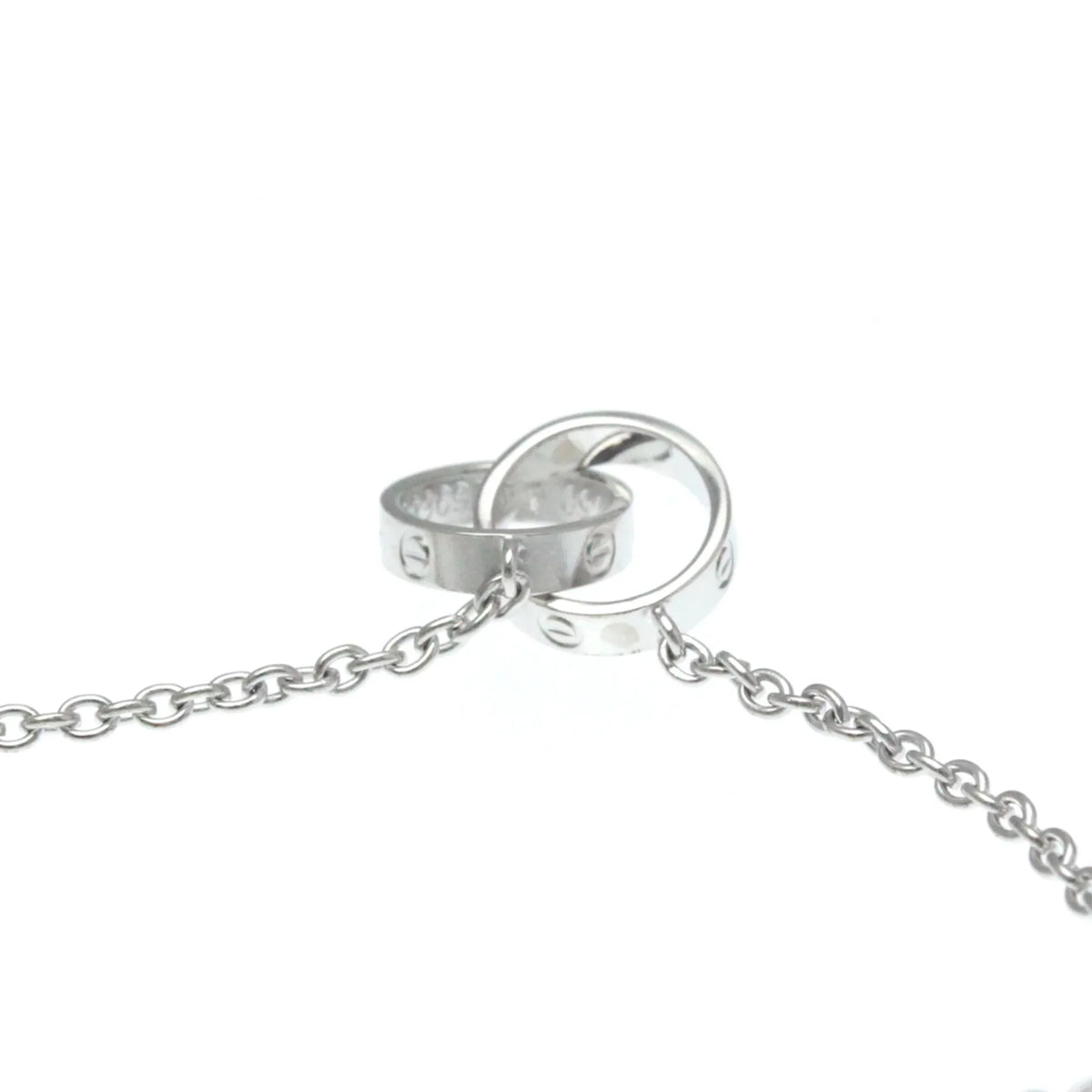 (Good) Cartier (18K) Gold B7212500 Necklace Women's Pre-Owned White Love