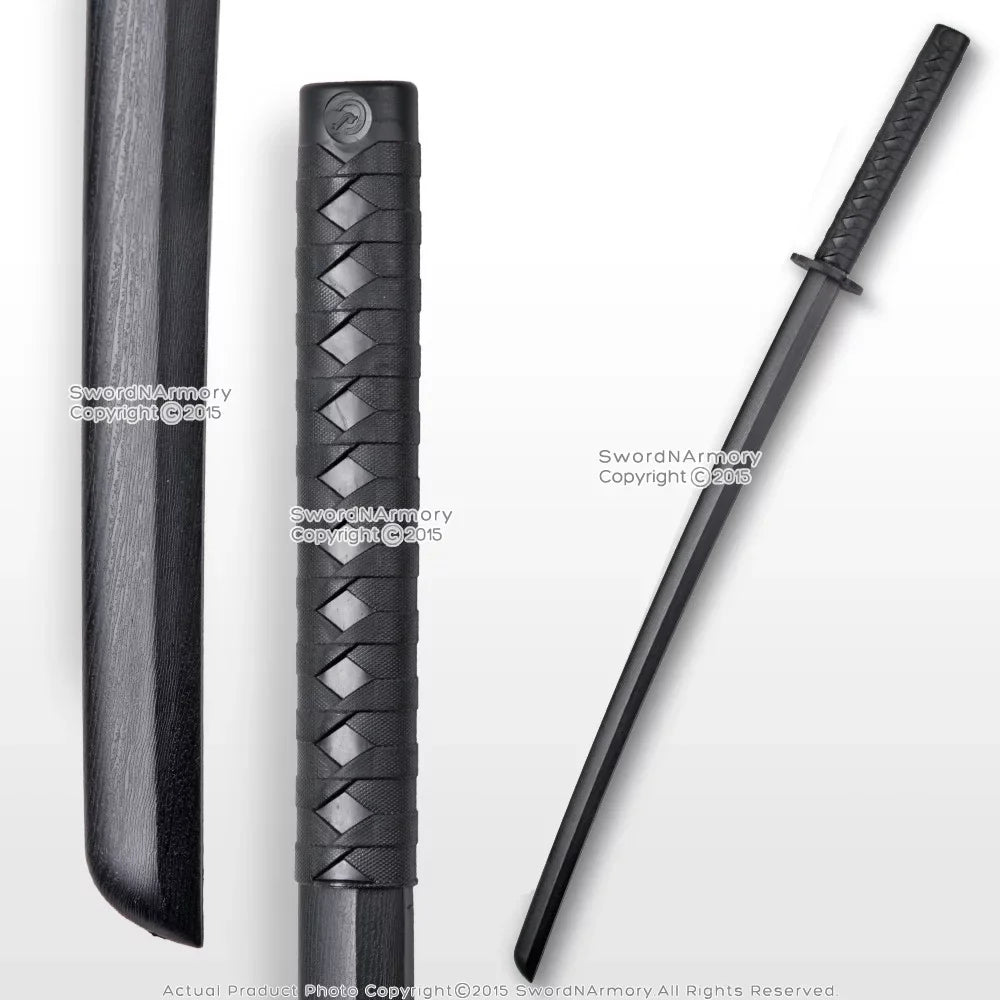 Polypropylene Practice Kendo Tool 39" Training Black Samurai Sword Katana