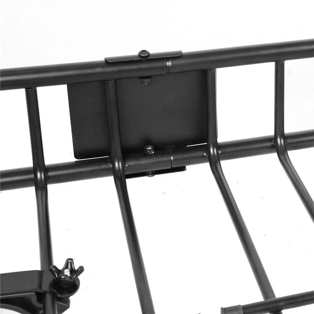 Carrier Roof Black Jeremywell Universal Cargo Luggage Top X 44" Cargo lbs Rack Carrier Holder Steel Rooftop x - 39" 150 6"