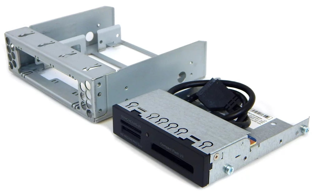 Rdr HP in 1 USB2/3 5.25 Card Bracket with Bracket Media 736299-BKT 14 5.25in