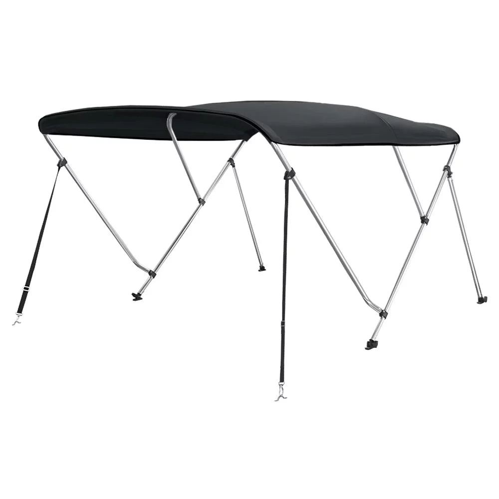 Bow BLACK Top - ft. W Solution Boat 3 6' x 73" L Dye 78" High 46" Bimini Cover