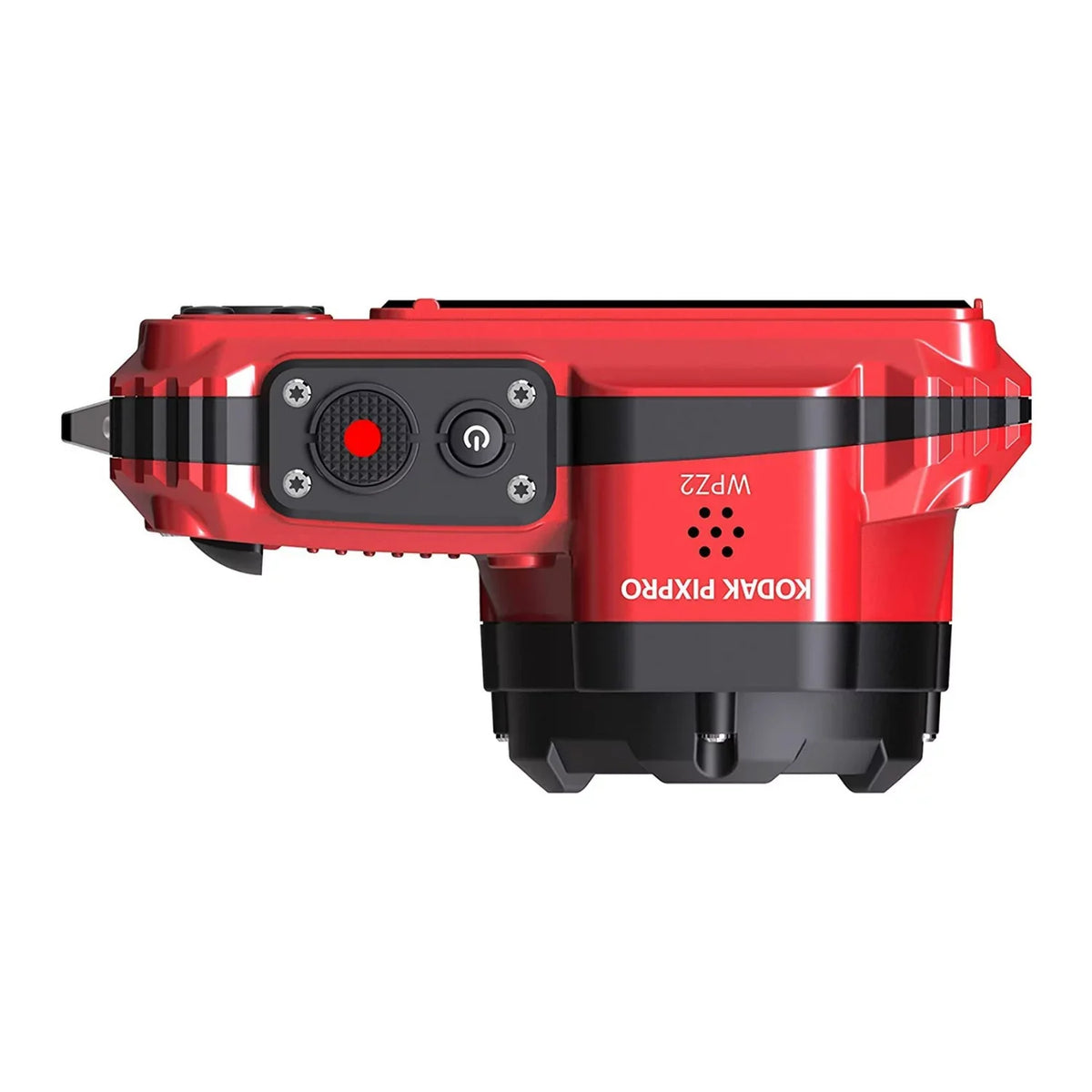 Kodak Shockproof Bundle LCD Pixpro 16MP Camera 2.7-Inch WPZ2 4x (Red) Waterproof
