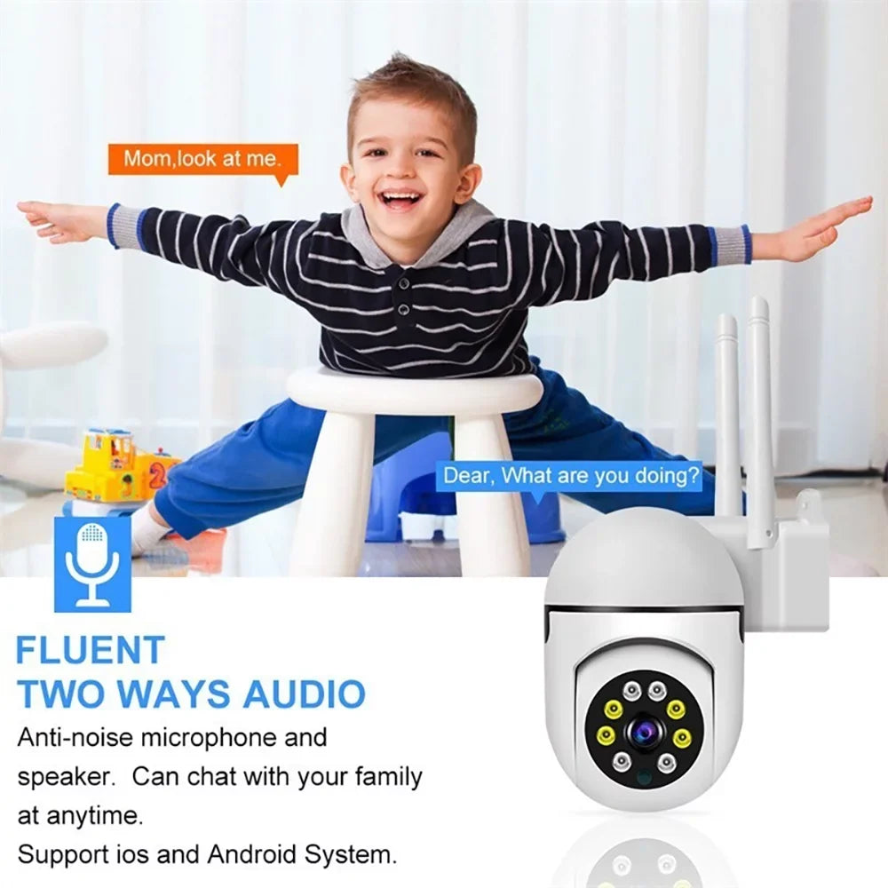 Detection Alert,Spotlight Color GeCam Vision,2-Way Home WiFi Cameras exterior 3MP Security Camera,5G 355°PTZ Video Audio,Waterproof Activity Night Camera,Motion Security