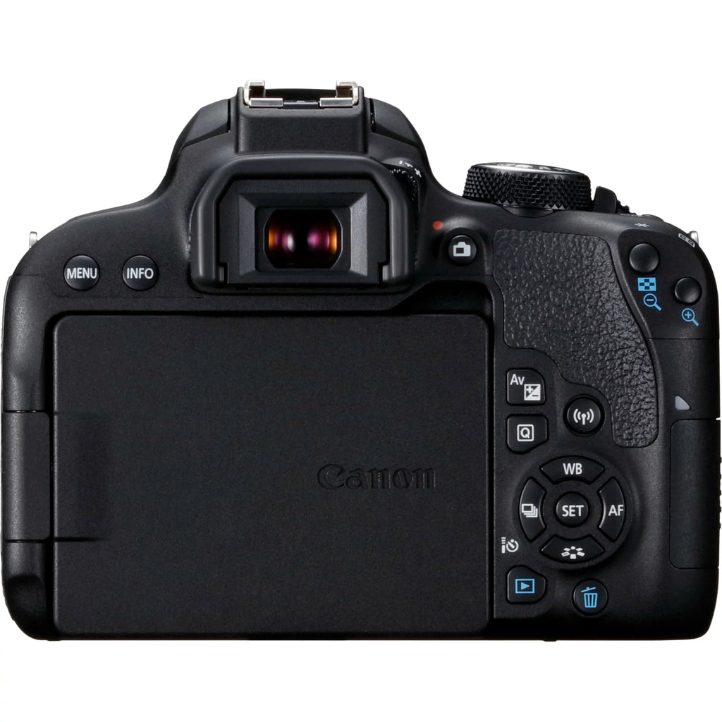 Megapixel 0.71", 800D Black 2.17", Lens, with SLR EOS Digital Camera Canon 24.2