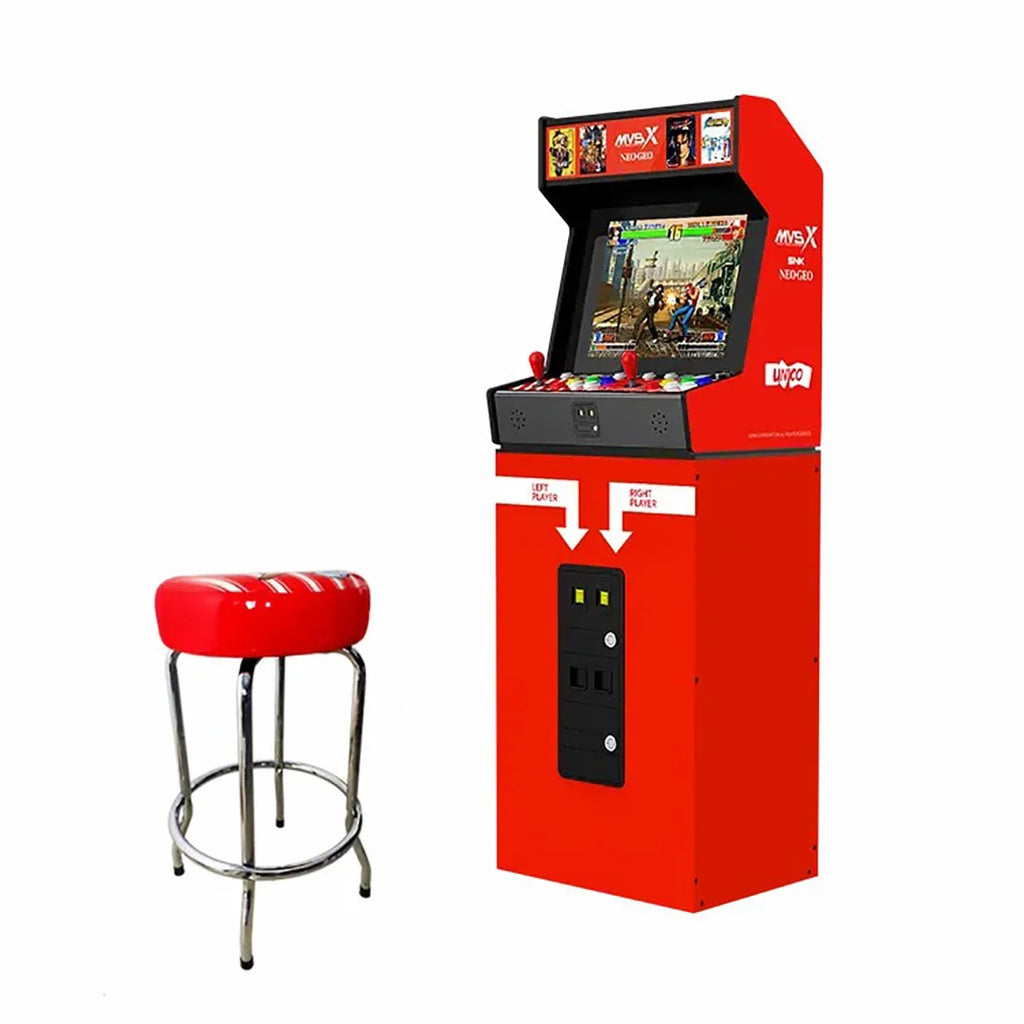 Support Retro Official 2 Joysticks and MVSX Unico SNK NEOGEO Stool Two Genuine Fight Together Games, Arcade 50 Players SNK Set, Base by with Pre-loaded