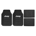 Floor Rubber Mat, Plasticolor P23-001668R01 Black Jeep