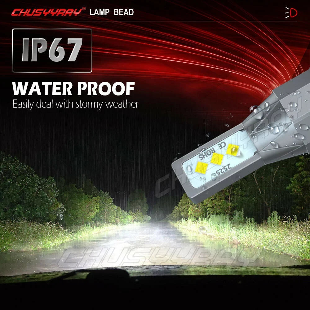 Low Headlight 2011 For CX-7 2010 Kit / Mazda + Fog Light Bulb High LED 2007-2009