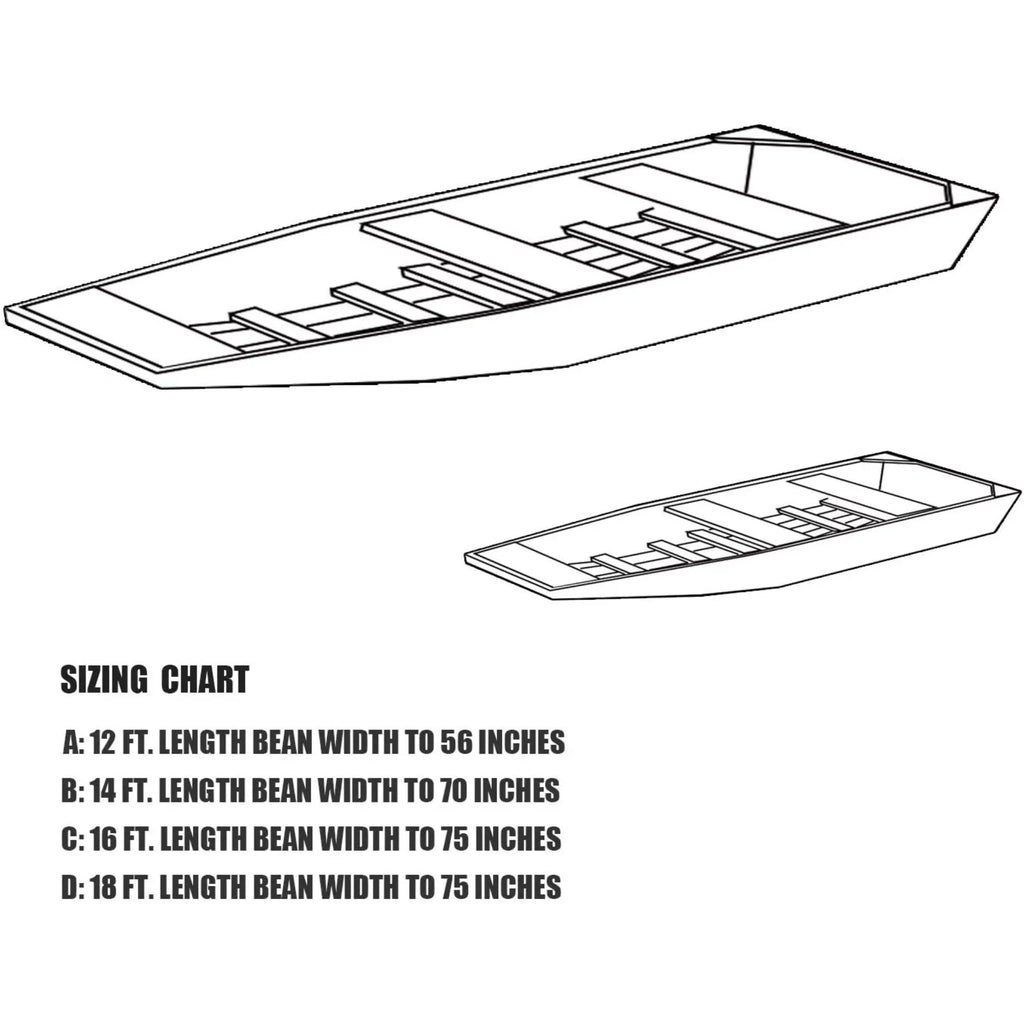 Silvery ) 56"W Boat liquid Covers A, Trailerable 12' L, 9921-0152-21( Jon Gray Goodsmann Resistant