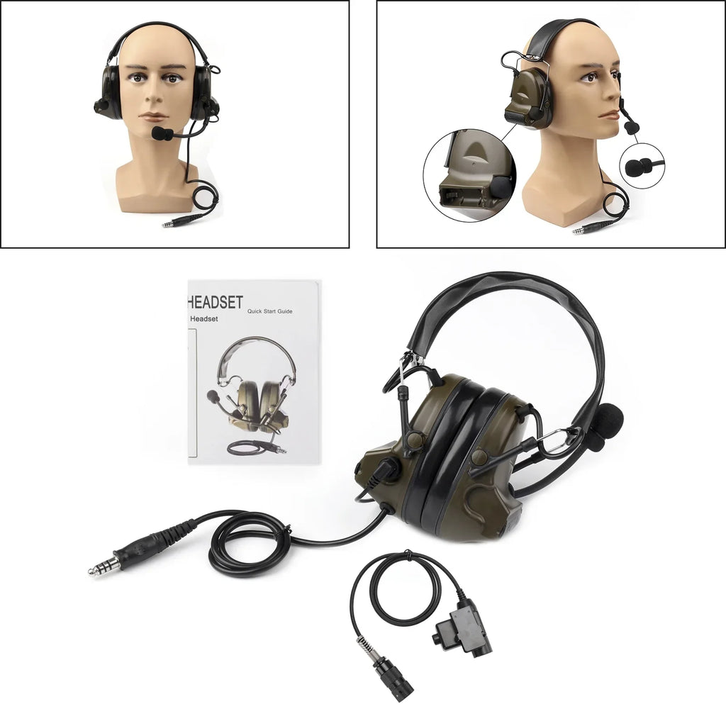 Tactical Radio AN/PRC-148 AN/PRC-152, for U329 with Handle Z Microphone Headset H50