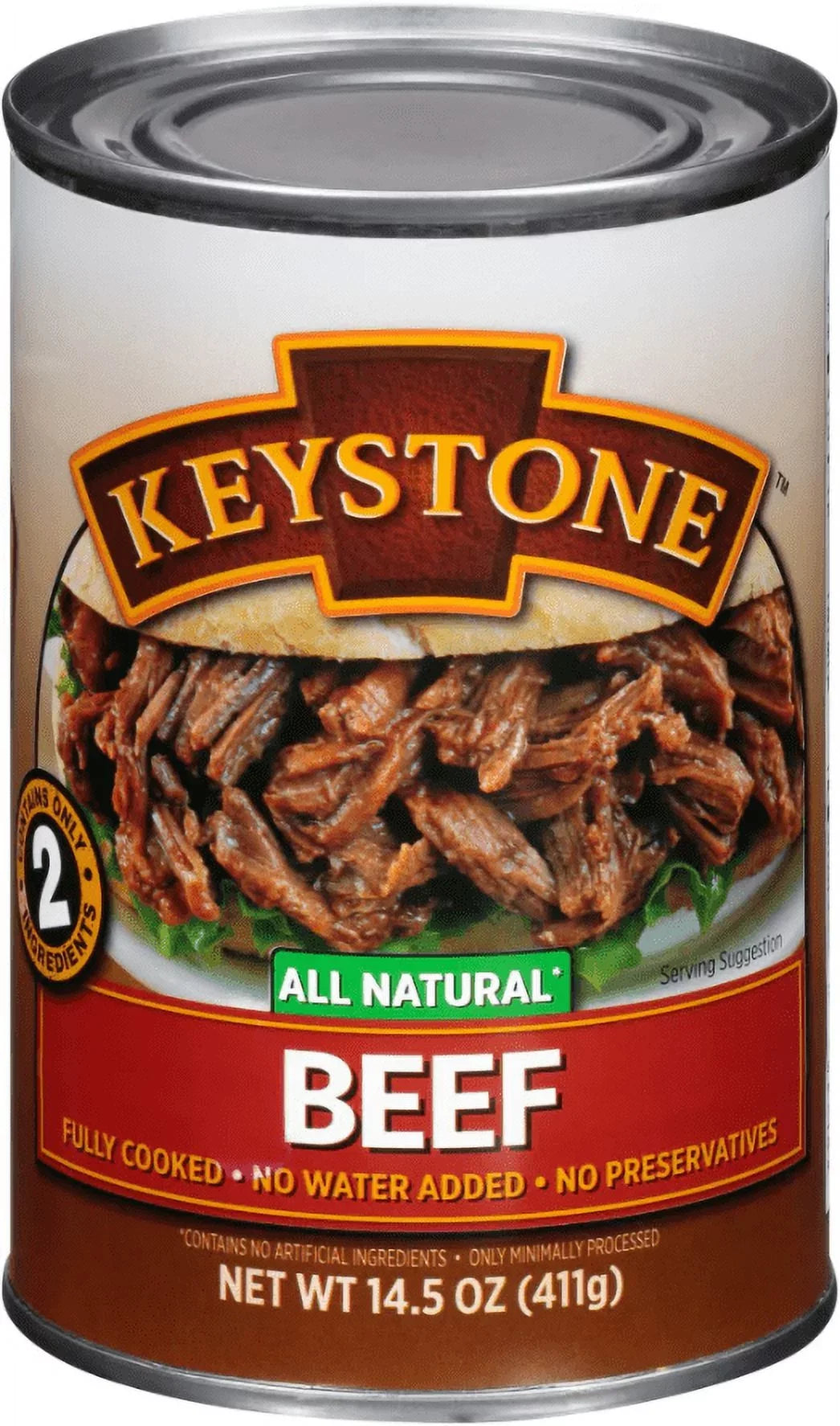 (6 For Camping Hiking ✅ Keystone to and 14.5 Beef Cans Survival Can Ready Food ✅ Emergency Backpacking Natural Pack) oz All Eat