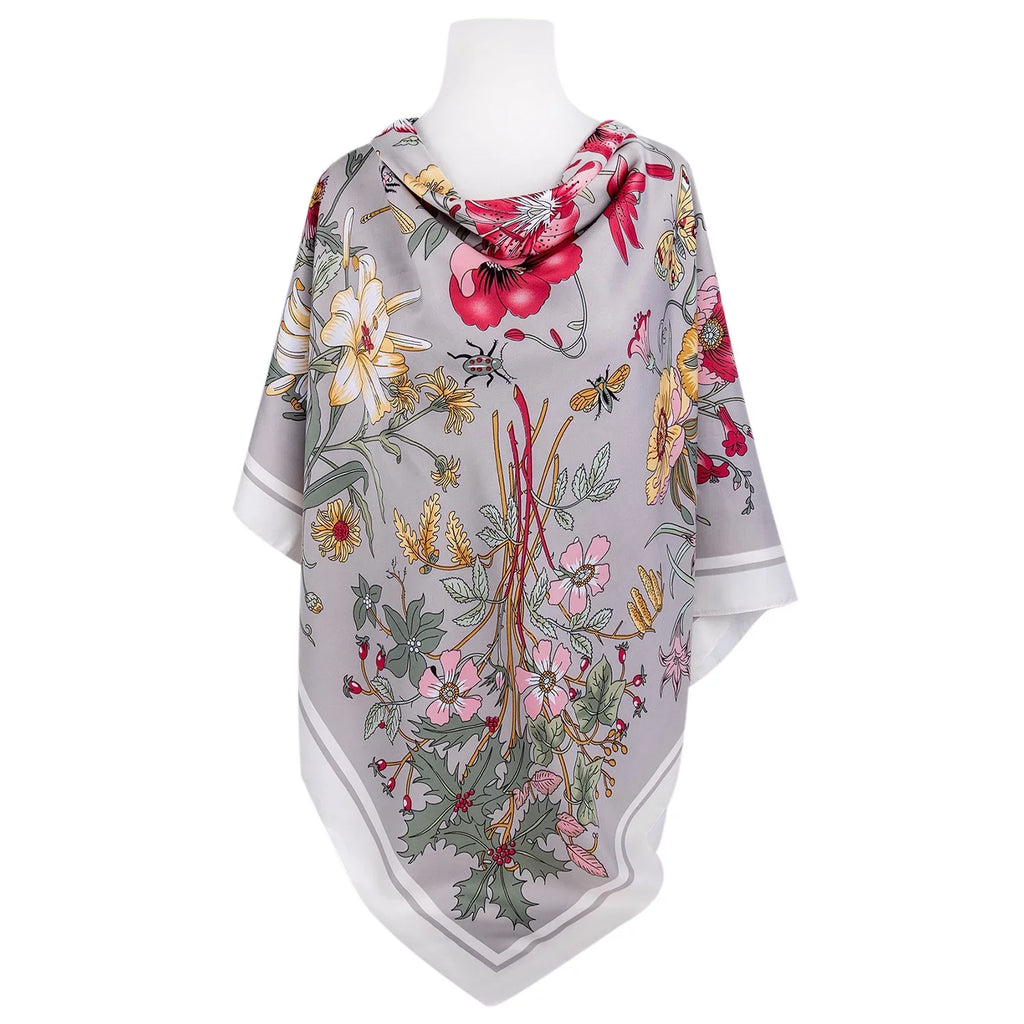 (130 130 STP Wedding Beige Wrap and 51x51'' Women * Botany for Silk Shawl Tops Shawl for cm) Scarf GOODS Fashion Shawl Evening Travel