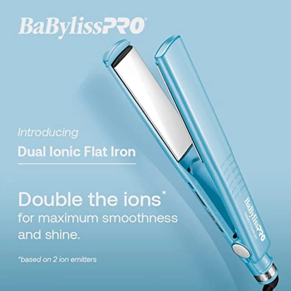 Iron Flat BabylissPRO Dual Ionic