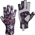 UV Fishing Training 50+ Driving Black Gloves Cycling s Men Shooting Hiking s Paddling ALTIMATE Camo Kayaking BASSDASH Hunting Gloves Fingerless UPF Protection for Sun X-Large Women