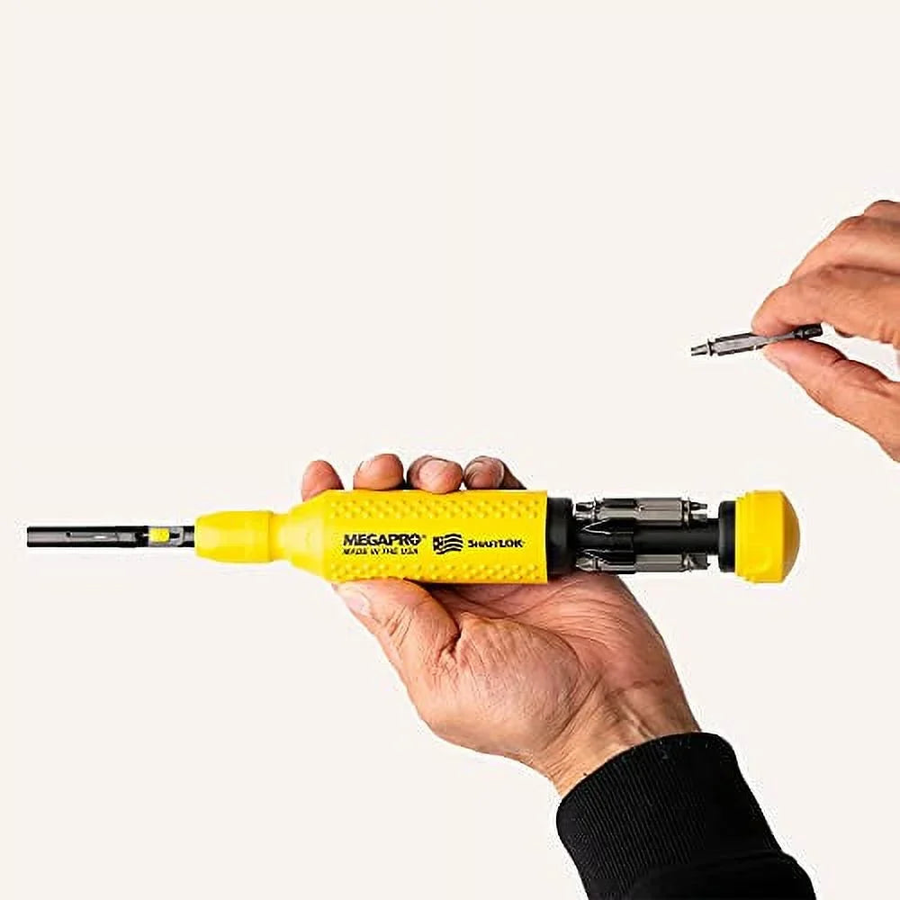 ShaftLok 151SL44 Driver 15-In-1 in MegaPro Yellow