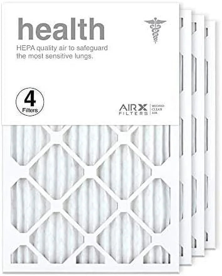 Made Air In Furne The HV 4-Pk Health MERV Air 13 Filter Filter, Pleated 16X25x1