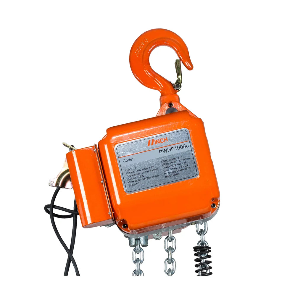 Chain 20 ft. Hoist M3/H2 Electric G80 220/240V Wireless Ton Chain 1 FEC Prowinch