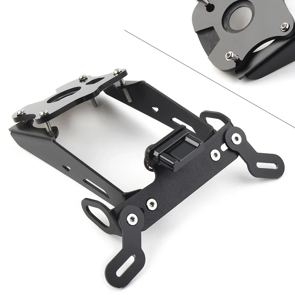 ZS License Yamaha For 2021 Tidy Tail Motorcycle Eliminator MT09 Plate Black MT-09 Fender Holder 21-22 2022