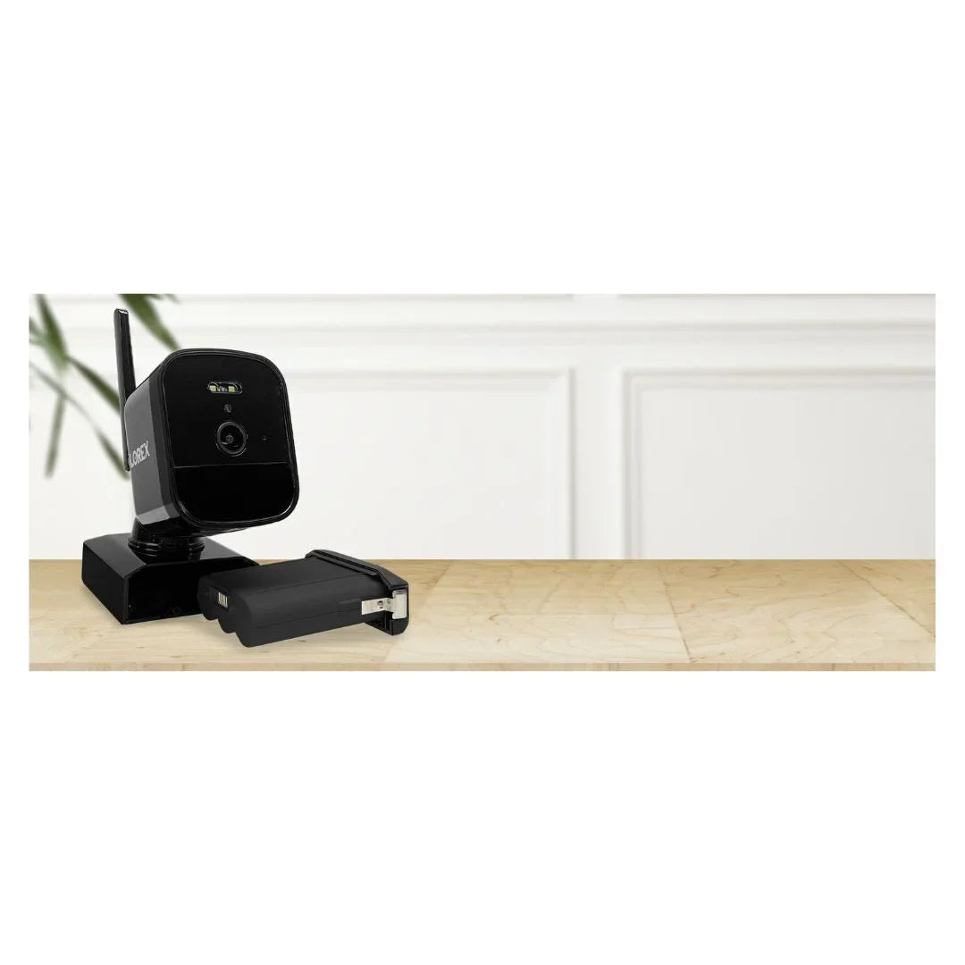 4K System with (4) NVR (Black) Four Cameras Lorex Battery-Operated