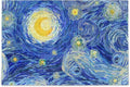Gift Wellsay DIY Glowing Print Stars Puzzle Kids for Van Swirly Moon Adults Cloud Night Gogh 1000 Puzzles Pieces Starry design Sky Jigsaw
