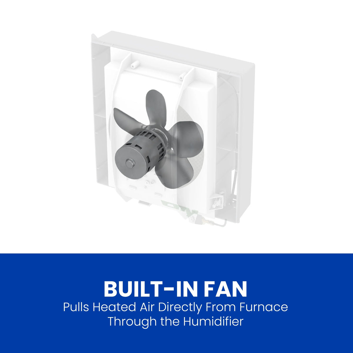 to Homes 700 Furnace Large Humidifier Capacity - Whole-House Fan-Powered 4,200 - for Humidifier up Sq. AprilAire Automatic Ft.