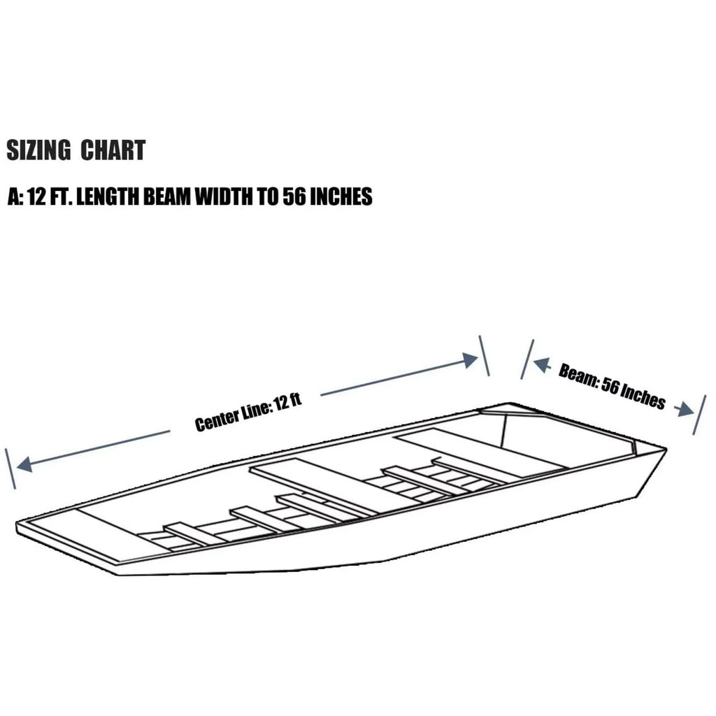 Silvery ) 56"W Boat liquid Covers A, Trailerable 12' L, 9921-0152-21( Jon Gray Goodsmann Resistant