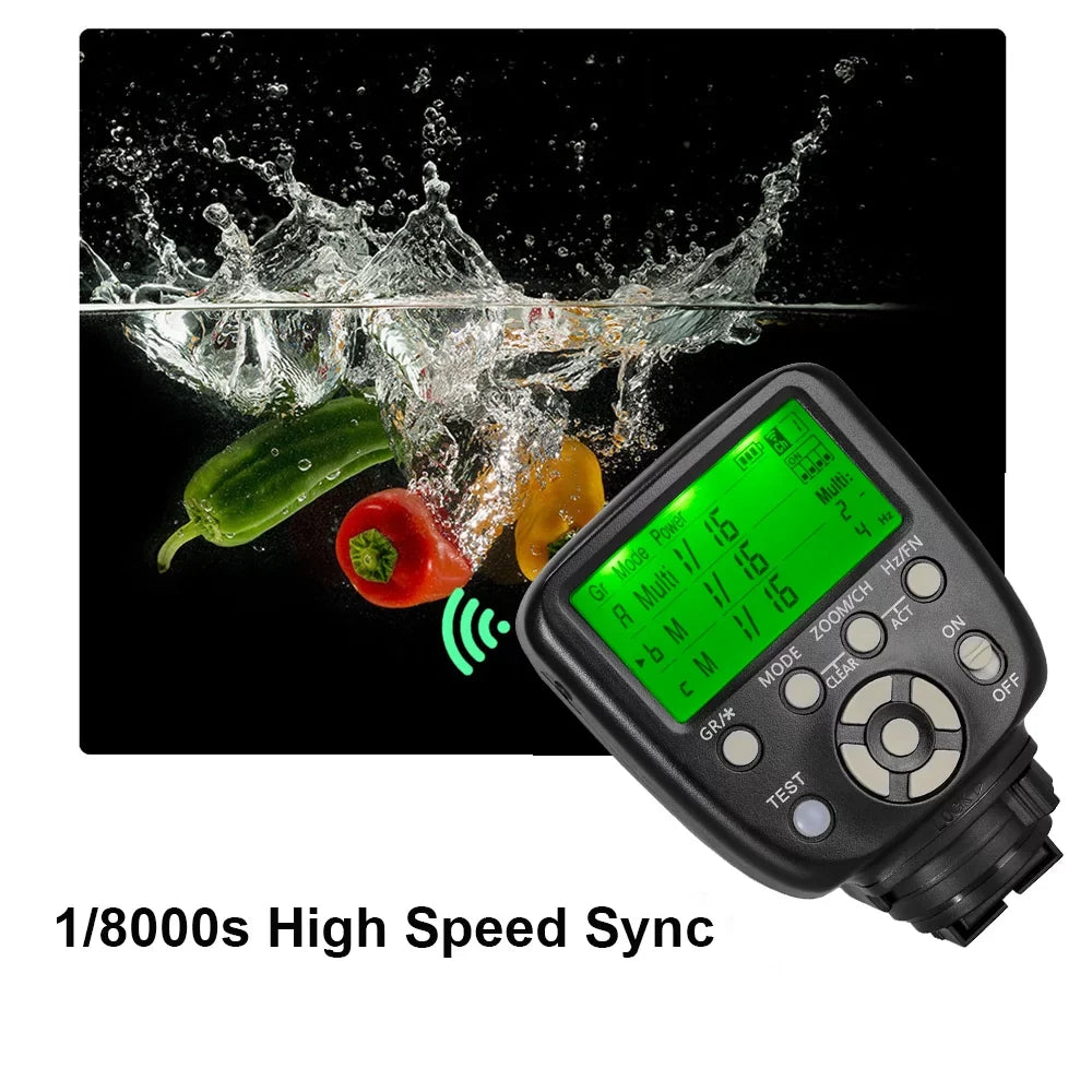 II/ Flash YONGNUO Cameras, with III R II/S Speedlite YN560-TX Controller Trigger Replacement YONGNUO - for YN860Li/YN720/YN660/YN685/YN622C Compatible YN862C/YN968C/YN968N/YN200/YN560 Wireless /