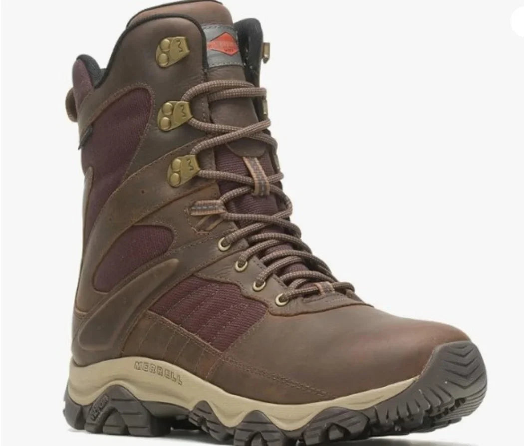 (M) Moab Timber WP US M) Work Boot J004649 Mens 12Medium (D, Merrell 2 8" 12D