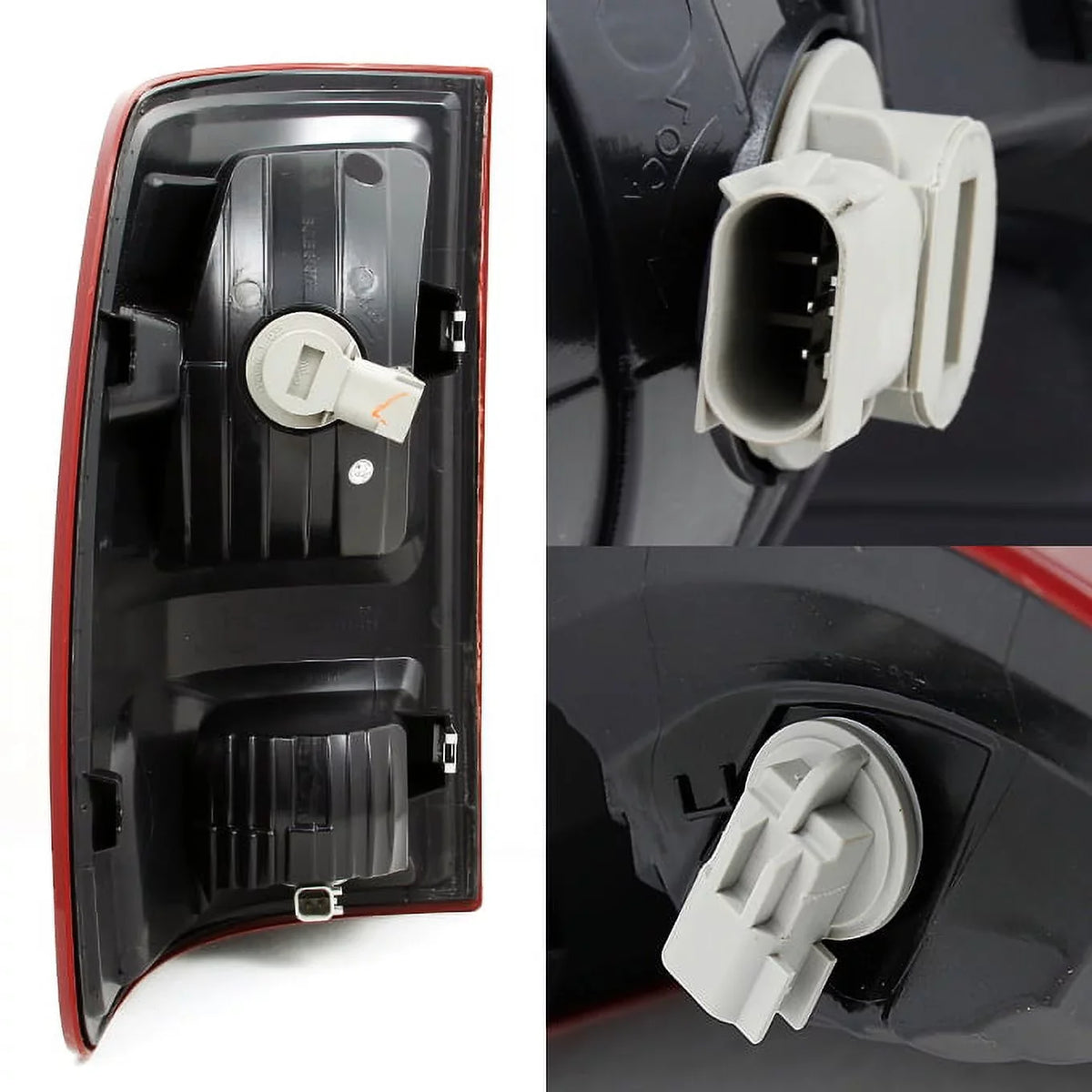 AKKON 2500 Lamp 1500 10-18 Smoked For | Red Ram Brake Dodge Smoke 2009-2018 3500 - Ram Taillights + LED 3Rd