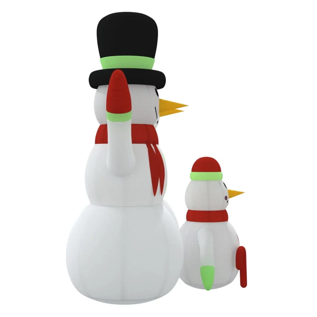 with Inflatable LEDs Aibecy ft Family 12 Snowman