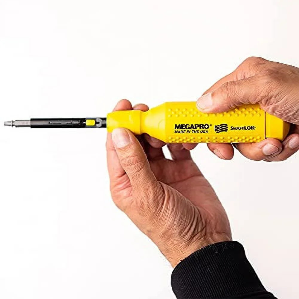 ShaftLok 151SL44 Driver 15-In-1 in MegaPro Yellow