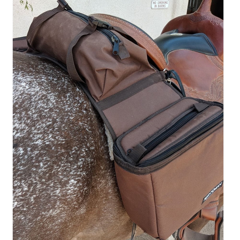 Horse Reinsman Trail Bags Insulated Cooler 35CY Brown Saddle