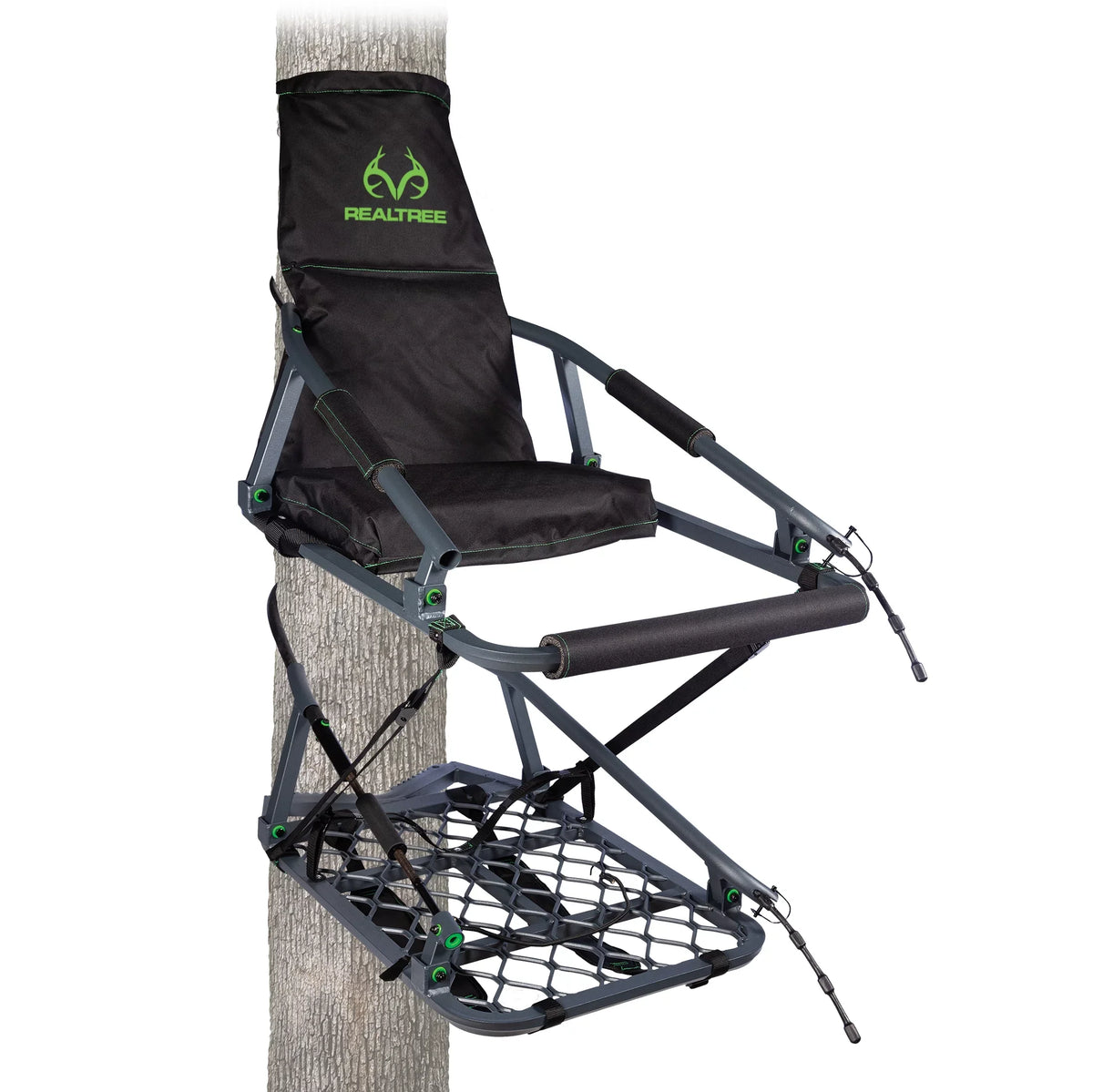 Climbing Aluminum Invader Hunting Treestand Deluxe Realtree
