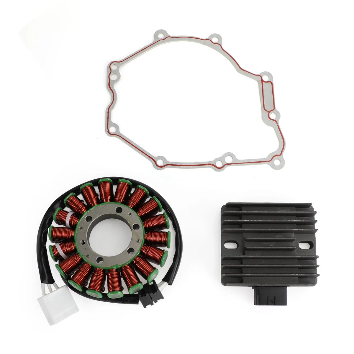 Magneto YZF Rectifier+Gasket 2006-2016 For R6 YZF-R6 Stator+Voltage Yamaha Coil