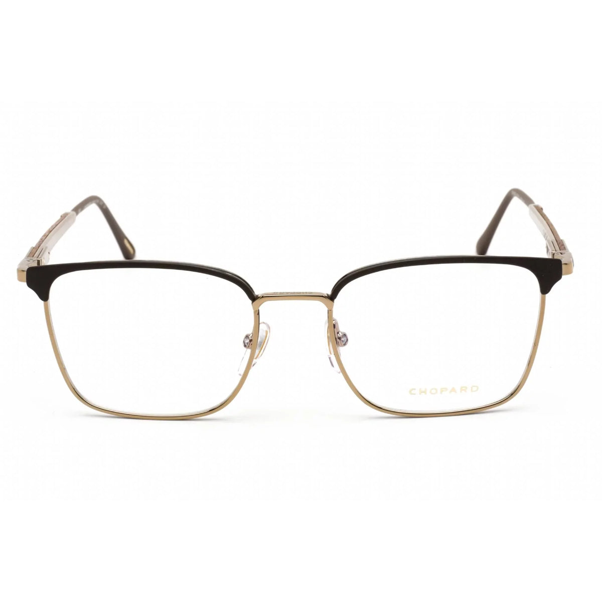 02A8 55 Men's Gold/Black/Brown mm Frame Chopard Eyeglasses, VCHG06