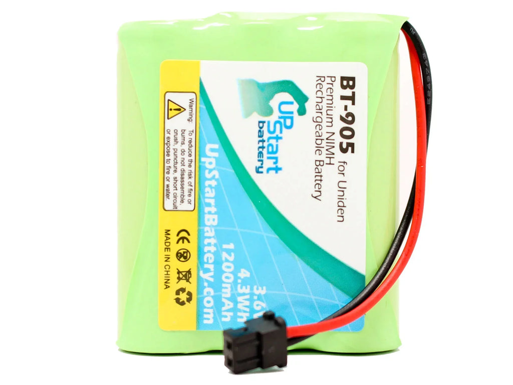 for NI-MH) Pack Battery Battery UpStart Phone Cordless (1200mAh, Battery - Energizer Replacement 3x 3.6V, P3702 - Energizer