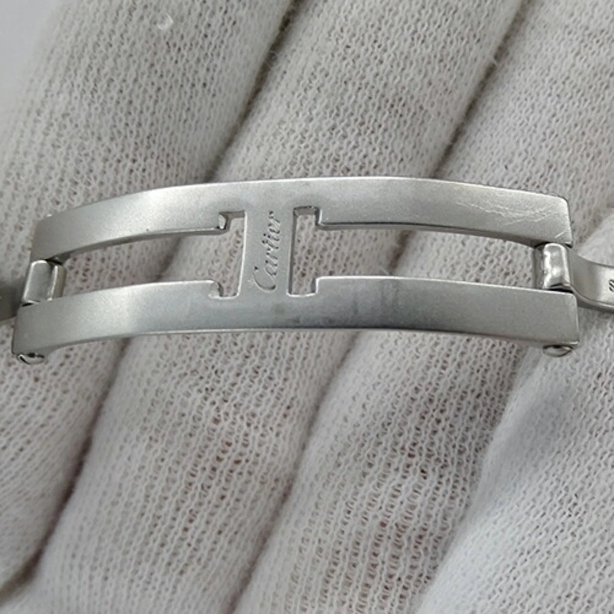 SS, Polished Miss Stainless Watch, Silver, (Good) Pasha W3140007, Steel, Cartier Pre-Owned Ladies Quartz,